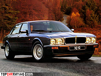 1993 Jaguar XJ12 = 250 kph, 311 bhp, 7.6 sec.