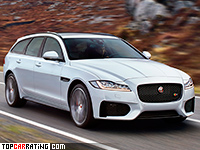 2017 Jaguar XF S Sportbrake = 250 kph, 380 bhp, 5.5 sec.