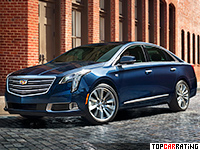 2018 Cadillac XTS Platinum V-Sport = 255 kph, 416 bhp, 5.5 sec.