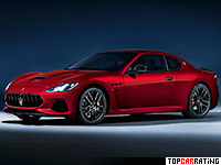 2018 Maserati GranTurismo MC Sport Line (M145) = 301 kph, 460 bhp, 4.7 sec.