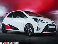 2017 Toyota Yaris GRMN = 230 kph, 212 bhp, 6.3 sec.