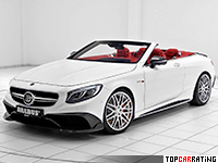 2017 Brabus 850 6.0 Biturbo Cabrio (A217) = 345 kph, 850 bhp, 3.5 sec.