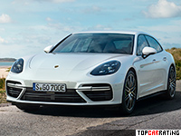 2018 Porsche Panamera Turbo S E-Hybrid Sport Turismo (971) = 310 kph, 680 bhp, 3.4 sec.