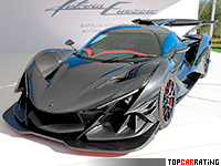 2018 Apollo Intensa Emozione = 335 kph, 780 bhp, 2.7 sec.