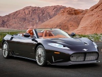 2017 Spyker C8 Preliator Spyder = 322 kph, 600 bhp, 3.6 sec.