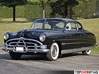 1951 Hudson Hornet Club Coupe (7A) = 154 kph, 147 bhp, 13.4 sec.