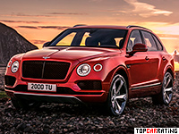 2018 Bentley Bentayga V8 = 290 kph, 550 bhp, 4.5 sec.