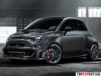 2017 Abarth 500 Pogea Racing Ares = 288 kph, 410 bhp, 4.7 sec.