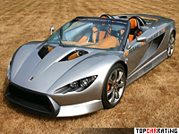 2007 K-1 Engineering Attack Roadster = 250 kph, 246 bhp, 4.9 sec.