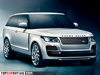 2018 Land Rover Range Rover SV Coupe = 265 kph, 565 bhp, 5.3 sec.