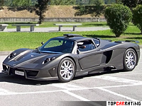 2011 Simbol Design Lavazza GTX-R = 330 kph, 620 bhp, 4.4 sec.