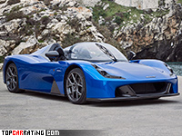 2018 Dallara Stradale = 280 kph, 400 bhp, 3.2 sec.