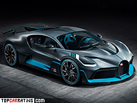 2020 Bugatti Divo = 380 kph, 1500 bhp, 2.4 sec.
