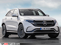 2019 Mercedes-Benz EQC 400 AMG Line = 180 kph, 408 bhp, 5.1 sec.