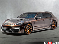 2018 Porsche Panamera Sport Turismo Mansory = 320 kph, 715 bhp, 3.3 sec.