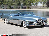 1951 GM Le Sabre Concept = 193 kph, 340 bhp, 8.5 sec.