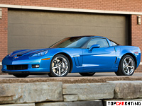 2010 Chevrolet Corvette Grand Sport (C6) = 300 kph, 442 bhp, 3.9 sec.