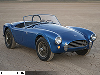 1962 Shelby AC Cobra 260 Prototype (CSX 2000) = 233 kph, 264 bhp, 5.8 sec.