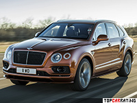 2019 Bentley Bentayga Speed = 306 kph, 635 bhp, 3.9 sec.