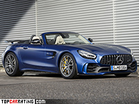 2019 Mercedes-AMG GT R Roadster (R190) = 317 kph, 585 bhp, 3.6 sec.