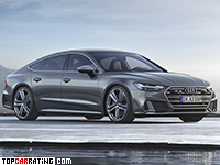 2019 Audi S7 Sportback TDI = 250 kph, 349 bhp, 5.1 sec.