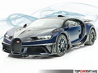 2019 Bugatti Chiron Mansory Centuria = 420 kph, 1500 bhp, 2.4 sec.