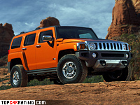 2008 Hummer H3 Alpha = 198 kph, 305 bhp, 8.6 sec.