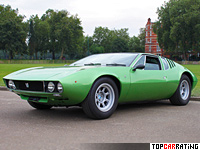 1967 De Tomaso Mangusta = 249 kph, 306 bhp, 4.9 sec.