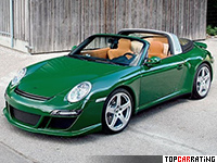 2009 RUF eRuf Greenster = 250 kph, 367 bhp, 5.2 sec.