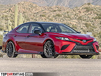 2020 Toyota Camry TRD = 240 kph, 305 bhp, 6 sec.