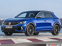 2020 Volkswagen T-Roc R = 250 kph, 300 bhp, 4.9 sec.