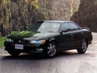 1992 Toyota Mark II Tourer V (X90) = 225 kph, 280 bhp, 5.6 sec.