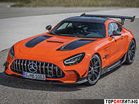 2020 Mercedes-AMG GT Black Series (C190) = 325 kph, 730 bhp, 3.2 sec.