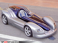 2001 Rinspeed Advantige R-One Concept = 205 kph, 120 bhp, 5.9 sec.