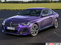 2021 BMW M240i xDrive Coupe (G42) = 250 kph, 374 bhp, 4.3 sec.