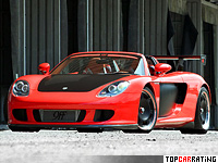 2008 9ff GT-T900 (Porsche Carrera GT) = 390 kph, 900 bhp, 3.2 sec.