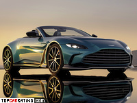 2023 Aston Martin V12 Vantage Roadster = 320 kph, 700 bhp, 3.5 sec.