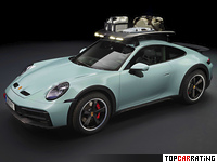 2023 Porsche 911 Dakar (992) = 240 kph, 480 bhp, 3.4 sec.