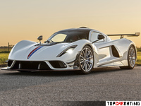 2023 Hennessey Venom F5 Revolution = 483 kph, 1842 bhp, 2.6 sec.