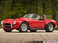 1965 AC  Shelby Cobra 427 (MkIII) = 266 kph, 410 bhp, 4.2 sec.