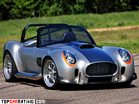 2010 AC Roadster Iconic = 320 kph, 825 bhp, 3 sec.