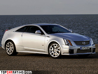 2011 Cadillac CTS-V Coupe = 311 kph, 564 bhp, 4.1 sec.