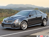 2010 Cadillac CTS-V Hennessey V800 = 337 kph, 800 bhp, 3.1 sec.