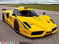 2010 Ferrari Enzo XX Evolution Edo Competition = 390 kph, 840 bhp, 3.2 sec.