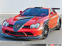 2009 Mercedes-Benz SLR McLaren Hamann Volcano = 348 kph, 700 bhp, 3.6 sec.