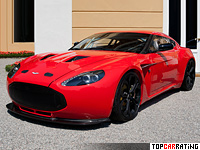 2011 Aston Martin V12 Zagato = 310 kph, 517 bhp, 4.2 sec.