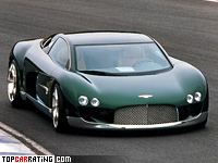 1999 Bentley Hunaudieres Concept = 350 kph, 632 bhp, 4 sec.