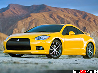 2008 Mitsubishi Eclipse GT V6 (4G) = 240 kph, 265 bhp, 6.1 sec.