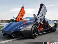 2012 Arrinera Venocara Supercar Concept = 340 kph, 650 bhp, 3.2 sec.