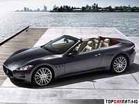 2009 Maserati GranCabrio (M145 BD) = 283 kph, 440 bhp, 5.4 sec.